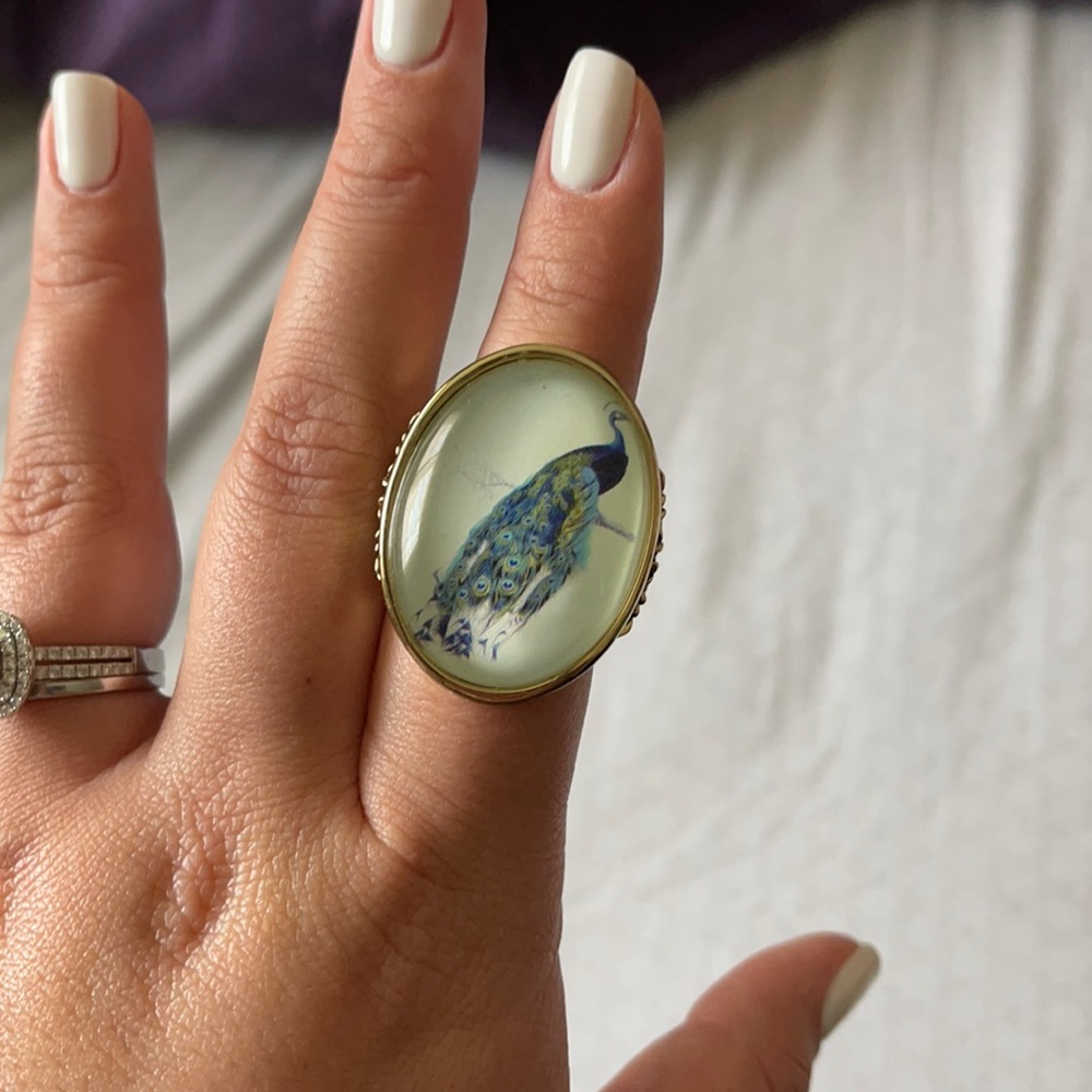 Peacock Ring